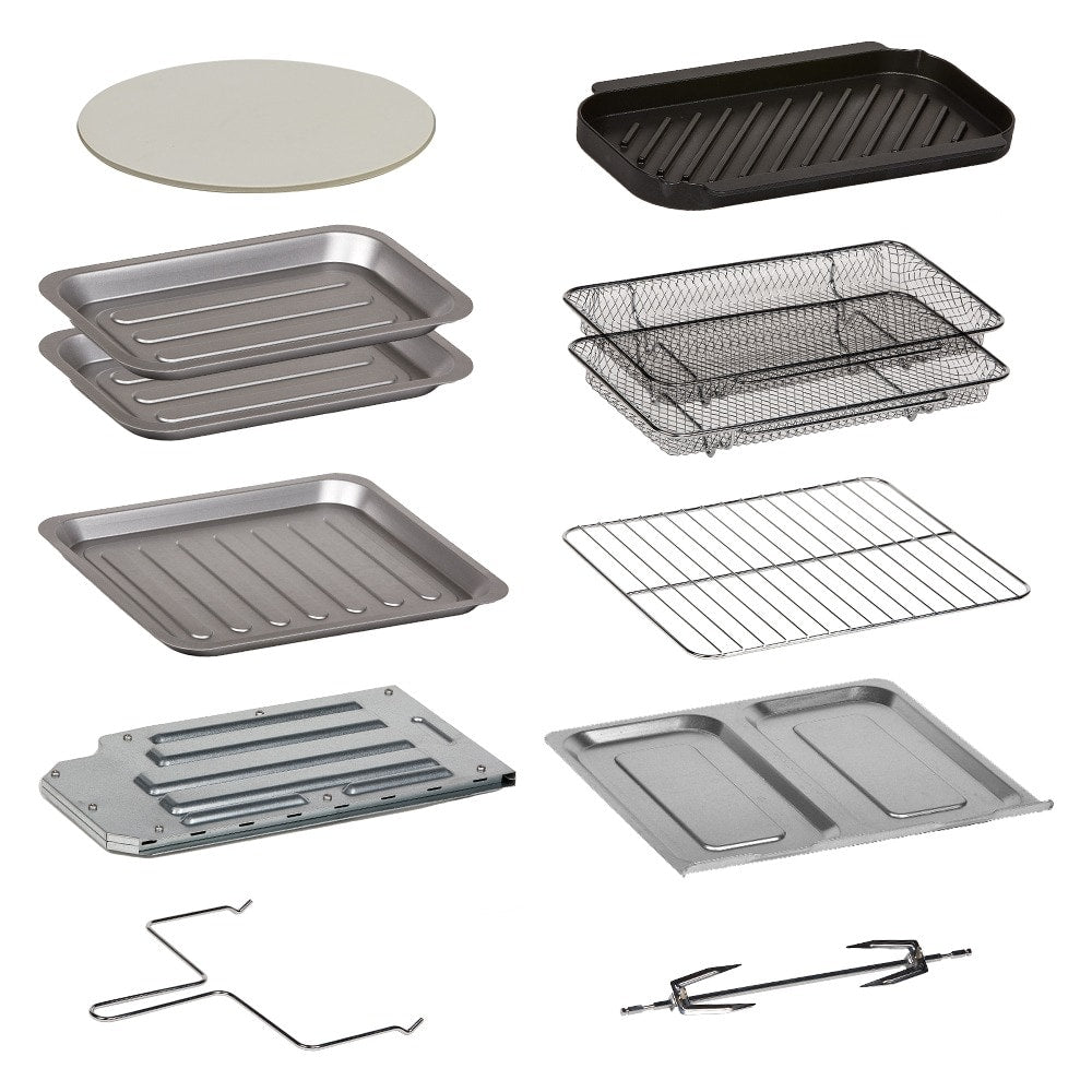 EMERIL LAGASSE DUAL-ZONE 360 AIRFRYER OVEN™ COMBO WITH FRENCH DOOR, 25 QT