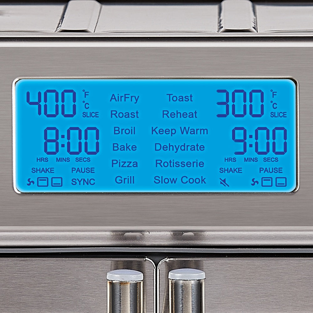 EMERIL LAGASSE DUAL-ZONE 360 AIRFRYER OVEN™ COMBO WITH FRENCH DOOR, 25 QT