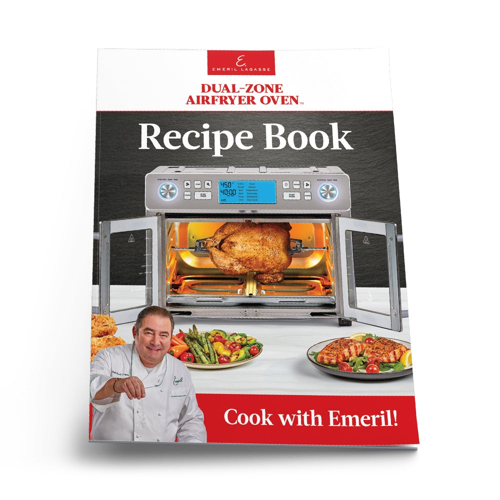 EMERIL LAGASSE DUAL-ZONE 360 AIRFRYER OVEN™ COMBO WITH FRENCH DOOR, 25 QT