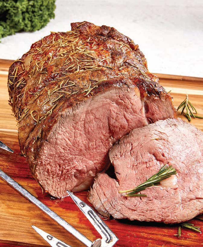Rosemary Garlic Prime Rib