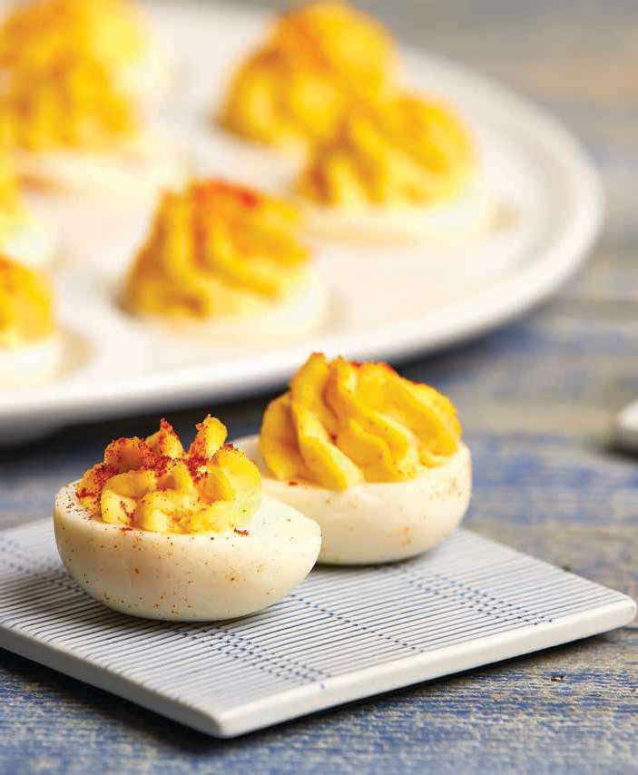 deviled eggs