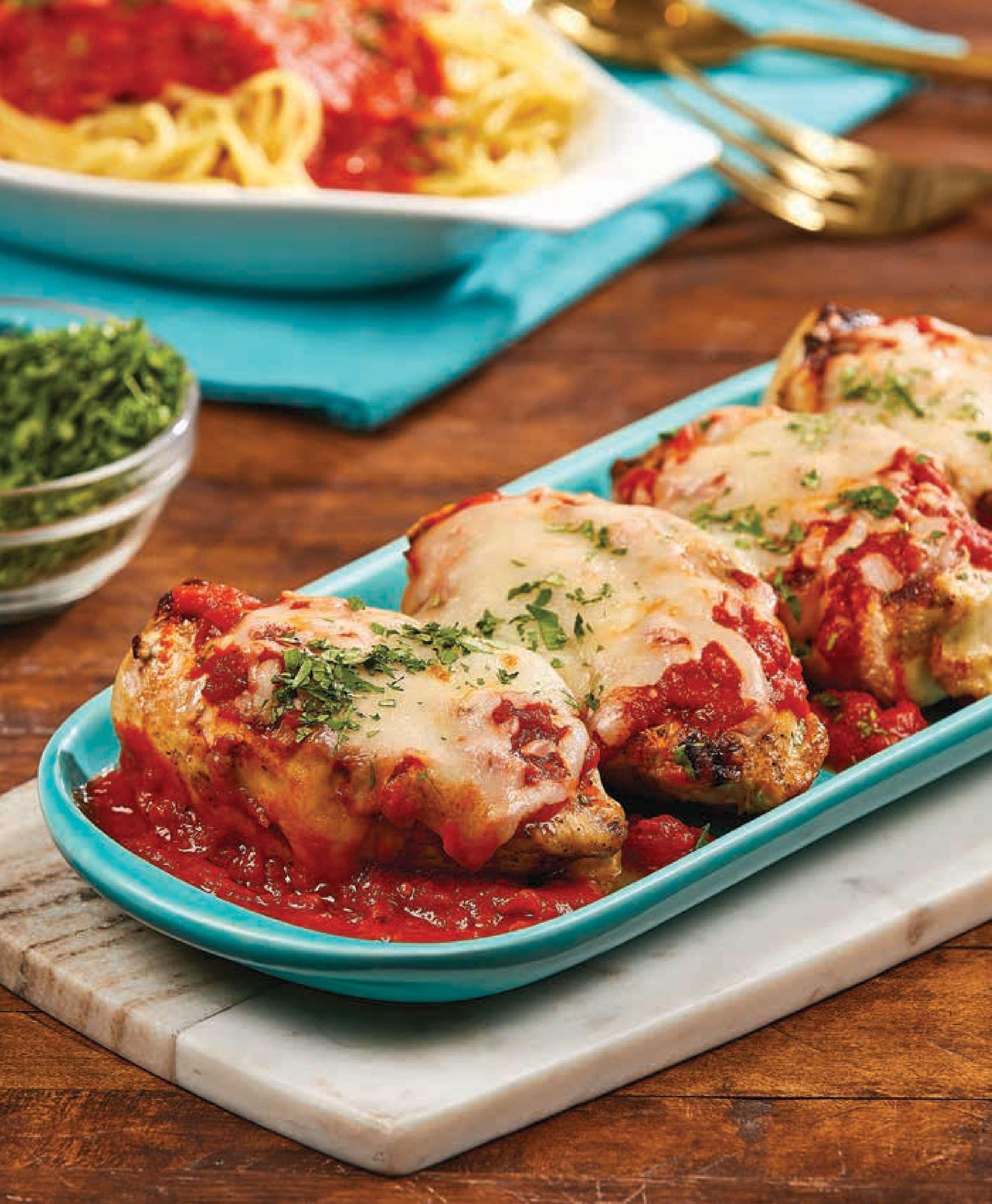Grilled Chicken Parmesan
