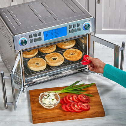 EMERIL LAGASSE DUAL-ZONE 360 AIRFRYER OVEN™ COMBO WITH FRENCH DOOR, 25 QT